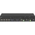KanexPro HDSC61D-4K 6-Input Collaboration Switcher and Video Scaler with 4K HDMI Output, Black