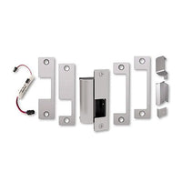 HES 1006CS-F-12/24D-630 1006 Series Complete Electric Strike with Fail Safe, Includes Smart Pac III, Faceplates (J, KD, KM, HM, ND) and Brackets, Satin Stainless Steel