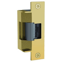 HES 7501-606 7501 Series Electric Strike, Clear Coated, Satin Brass