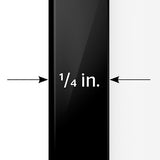 Da-Lite 24472 UTB Contour Fixed Frame Projection Screen, Wall Mounted Screen with Ultra Thin Bezel, 16:10 Wide, Da-Mat, 137" Screen, TAA Compliant