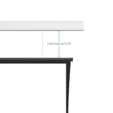 Da-Lite 29256 Wireline Advantage Electric Projection Screen, Ceiling / Wall Mounted, Ceiling Trim Flange, 16:10 Wide, HD Progressive 1.3, 120V, 226" Screen, TAA Compliant