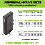 HIDEit Uni-SW | Adjustable Small + Wide Electronic + Cable Box Mount - detail view | Silarius