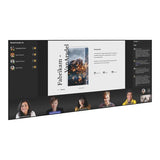 Da-Lite DL17006 Parallax Thin Fixed Frame Projection Screen, Wall Mounted Screen with Beveled Frame, 21:9 Ultrawide, Parallax Pure UST 0.6, 104" Screen