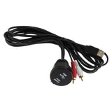 DS18 HYDRO HM2MAUX USB & 3.5mm AUX INPUT EXTENSION - front view | Silarius