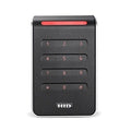 HID 40KHNKS-03-00055J Signo Contactless PIV Reader 40 with Keypad and Wall Switch Mount, Pigtail Connection, Black / Silver