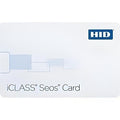 HID 5005PGGMNT 500 iCLASS Seos Smart Card, 16KB Memory, PVC, White Gloss Finish