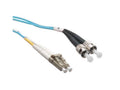 Axiom AXG94537 LC/ST Multimode Duplex, Aqua