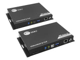 SIIG CE-H28A11-S1 4K 60Hz HDMI over IP Matrix Kit 4K@60Hz, up to 396 ft (120m), TAA Compliant (CE-H28A11-S1)