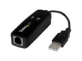 Lantronix 56KUSBMODEM-02 56K V.92 External USB Modem () - Black