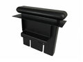 Havis C-ARM-110 Passenger Side Internal Mount Armrest for Wide Console 3.3in Mounting Space