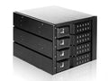 iStarUSA BPN-DE340SS-BLK 3x5.25 to 4x3.5 SAS CAGE Black