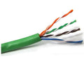 Weltron T2404L5EP-GN 1000FT GREEN CAT5E PLENUM 350MHZ UTP CMP
