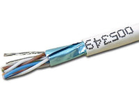 Weltron T2404L5ESH-WH 1000FT WHITE CAT5E SOLID SHIELDED CABLE