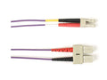 Black Box FOCMP10-005M-SCLC-VT 10 GIG MM FO Patch Cable Duplx, PLN, VT, SCLC