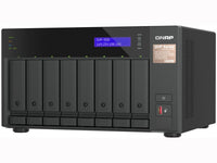 QNAP QVP-85B-US 8 Bay NVR, 8CH (max Channels: 64), VMS BUILT-IN, IP Surveillance, HDMI Output for Local Display