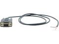 Kramer C-D9F/OPEN-15 RS-232 DB9 Female to Bare Wire Control Cable, 15 ft