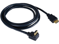 Kramer C-HM/RA-3 Right-Angle High-Speed HDMI Cable with Ethernet, 3 ft