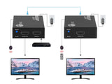 SIIG CE-H27K11-S1 4K60Hz HDMI over Cat6 Extender w Loopout up to 164 ft (CE-H27K11-S1)