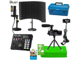 HamiltonBuhl MPSK-XLR Media Production Ultra-Deluxe Studio Kit XLR MIc
