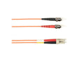 Black Box FOLZH10-005M-STLC-OR 10 GIG MM FO Patch Cable Duplx, Lszh, OR, STLC