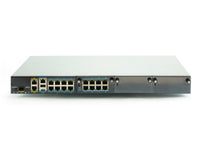 Lantronix 83X-16S-100-NAA Console Server, 16 total serial ports, 1 USB-C, 1 USB 2.0, 2 GbE RJ45 Ethernet, 1 GbE SFP, Dual AC power, TAA