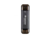 Transcend TS1TESD310C 1TB, External SSD, ESD310C, USB 10Gbps, Type C/A , Black