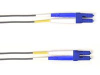 Black Box FOCMPSM-LCLC-GR-10 SM FO Patch Cable Duplx, PLN, Gray, LCLC 10 FT (3M)
