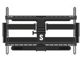 Sanus QLF425-B2 Large Full Motion TV Mount, 25in exte, dual-stud, 42-90in