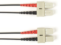 Black Box FOLZHSM-005M-SCSC-BK SM FO Patch Cable Duplx, Lszh, BK, Scsc, 5M