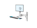 GCX WMS-0004-01 Wall Mount System, Adjustable Height, VESA, Keyboard Tray