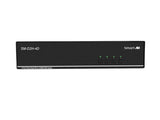 SmartAVI SM-D2H-4D-S DisplayPort In, 4-Port, Dual-Head, HDMI Out KVM Switch with USB 2.0 and Audio Support. D2H-4P-DUO,