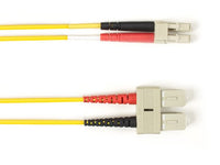 Black Box FOLZH62-SCLC-YL-66 62.5 MM FO Patch Cable Duplx, Lszh, Yellow, SCLC 66 FT (20M)