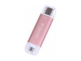 Transcend TS2TESD310P 2TB,USB External SSD, ESD310P, USB 10Gbps, Type C/ A,Pink