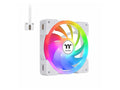Thermaltake CL-F170-PL14SW-A SWAFAN EX ARGB 14 White Cooling Fan, Magnetic Connection with Swappable Reversable Blades, 140mm