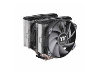 Thermaltake CL-P110-CA14GM-A TOUGHAIR 710 is constructed with a Dual-Tower Dual Fan Design for the latest Intel and AMD CPUs