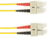 Black Box FOCMRSM-SCSC-YL-17 SM FO Patch Cable Duplx, PVC, Yellow, Scsc, 17 Feet