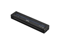 Brother, PJ863 Full Page 300 dpi Mobile Thermal Printer w/USB-C, Bluetooth, Rugged Roll Case w/Decurler, Li-Ion Battery, 3ft Cigaratte Lighter Adapter (590GBL000959)