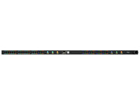 Vertiv VP4N50A6 rPDU, Monitored Unit Level EC, 50A, 208V DELTA, 14.4kW, Vertical, (30) Combination C13/C19, 10ft power cord with 3P+E CA, Black Powder Coat