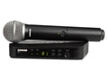 Shure BLX24/PG58-H11 Vocal System with (1) BLX4 Wireless Receiver and (1) Handheld Transmitter with PG58 Microphone