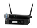 Shure GLXD24R+/B58-Z3 Featuring the industry standard BETA 58A vocal microphone, the half-rack GLXD24+/B58 Dual Band Vocal System delivers superior