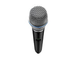 Shure GLXD2+/B87A=-Z3 Featuring the BETA 87A vocal microphone, the GLXD2+/B87 Dual Band Handheld Transmitter delivers superior, transparent digital audio