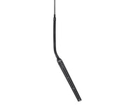 Shure MX202BP/MS Black Mini-Condenser for Overhead Miking with MINI SHOTGUN cartridge - Backplate Preamp