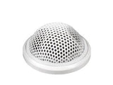 Shure MX395W/BI White Button Mic, Bidirectional, 3-Pin XLR