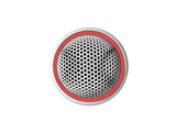 Shure MX395W/BI-LED White Button Mic, BIDIRECTIONAL, remoteable LED, 5-Pin XLR (Female Connector Included)