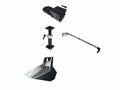 Getac PKG-PSM-3009, Premium Pedestal Mount Package for 2019-2024 Ram 1500 Pickup Truck (5th- gen Body Code DT), Havis (590GBL001470)