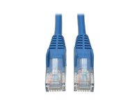 Eaton Tripp Lite N001-005-BL Cat5e 350 MHz Snagless Molded (UTP) Ethernet Cable (RJ45 M/M), PoE - Blue, 5 ft. (1.52 m)