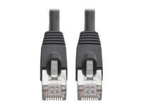 Eaton Tripp Lite N262-010-BK Cat6a 10G Snagless Shielded STP Ethernet Cable (RJ45 M/M), PoE, Black, 10 ft. (3.05 m)