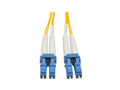 Eaton Tripp Lite N370-08M Duplex Singlemode 9/125 Fiber Patch Cable (LC/LC), 8 m (26 ft.)