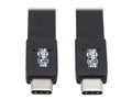 Eaton Tripp Lite U420-003-G2-FL USB-C Flat Cable (M/M) - USB 3.2 Gen 2 (10 Gbps), Thunderbolt 3 Compatible, 3 ft. (0.91 m)