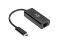 Eaton Tripp Lite U436-06N-GB USB-C to Gigabit Network Adapter with Thunderbolt 3 Compatibility - Black